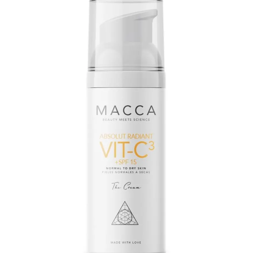 Absolut Radiant Vit - C3 Cream Spf15 Normal To Dry Skin 50ml - Macca