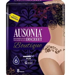 Absorbente Incontinencia Orina Ligera - Ausonia Discreet Boutique Pants (8 Unidades Talla M) - Procter&gamble España S.a