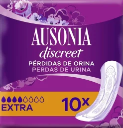 Absorbente Incontinencia Orina Muy Ligera - Ausonia Discreet Extra (10 Unidades) - Procter&gamble España S.a