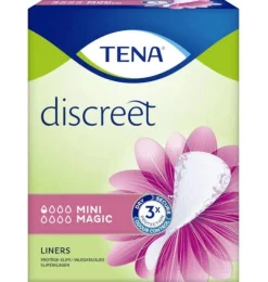 Absorbente Incontinencia Orina Ligera - Tena Discreet Mini Magic (34 Unidades) - Sca Hygiene Products