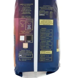 Absorbente Incontinencia Orina Dia Anatomico - Tena Silhouette Braga Cintura Baja Negro (10 Unidades Talla M)