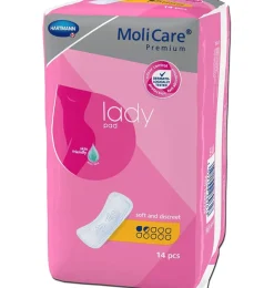 Absorbente Incontinencia Orina Ligera - Molicare Premium Lady Pad (1,5 Gotas)