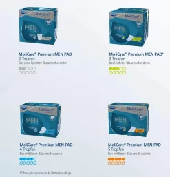 Absorbente Incontinencia Orina Ligera - Molicare Premium Men Pad (2 Gotas 24 Unidades)