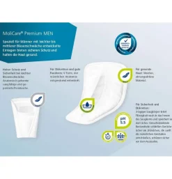 Absorbente Incontinencia Orina Ligera - Molicare Premium Men Pad (2 Gotas 24 Unidades)