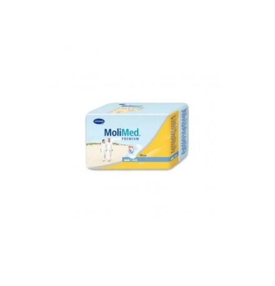 Absorbente Incontinencia Orina Ligera - Molicare Premium Lady Pad (3 Gotas 14 Unidades)