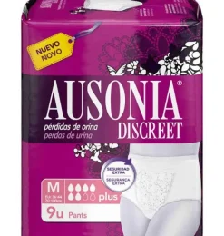 Absorbente Incontinencia Orina Muy Ligera - Ausonia Discreet Pants (8 Unidades Talla Mediana) - Procter&gamble España S.a