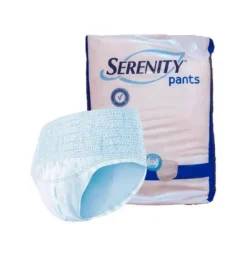 Absorbente Incontinencia Orina Noche Anatomico - Serenity Pants (80 Unidades Talla Extra Grande)
