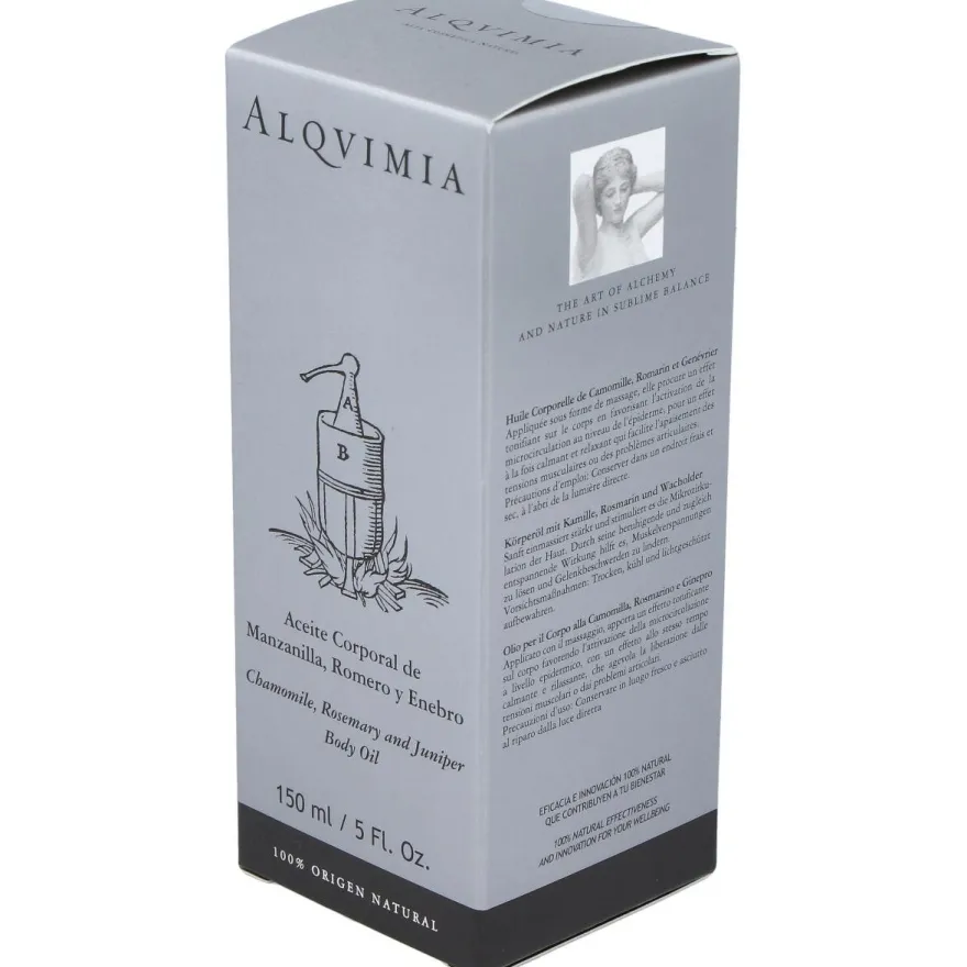 Aceite Corporal Manzanilla-Romeo-Enebro 150Ml.