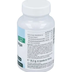 Aceite de Alga Omega 3 1183mg 30caps - Raab Vitalfood