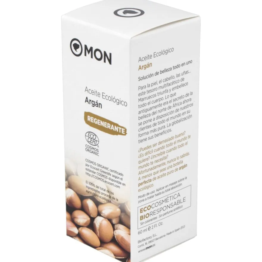 Aceite de Argan Eco 100% Puro 60ml - Mon Deconatur