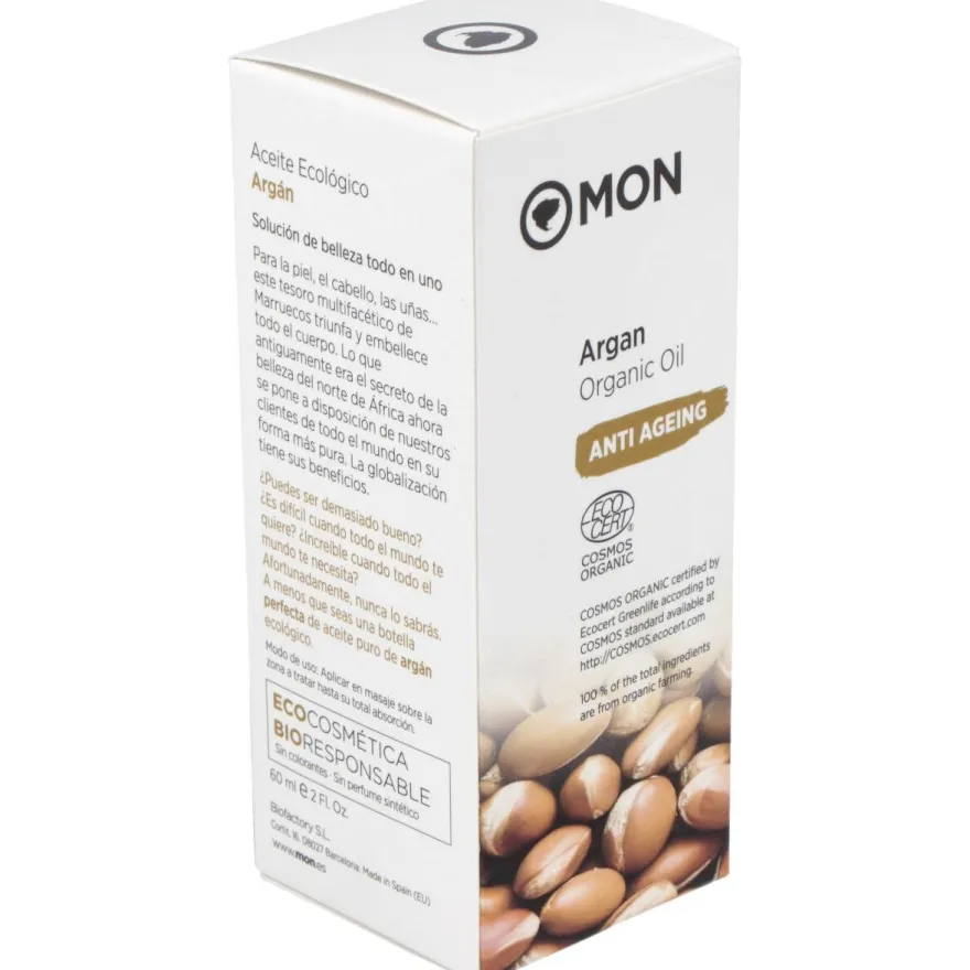 Aceite de Argan Eco 100% Puro 60ml - Mon Deconatur