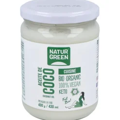 Aceite de Coco Cuisine Bio 430ml/400g - Naturgreen
