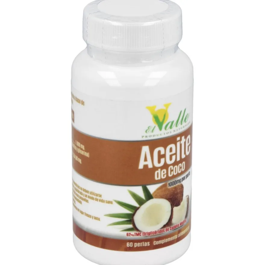 Aceite de Coco 60 Perlas - El Valle