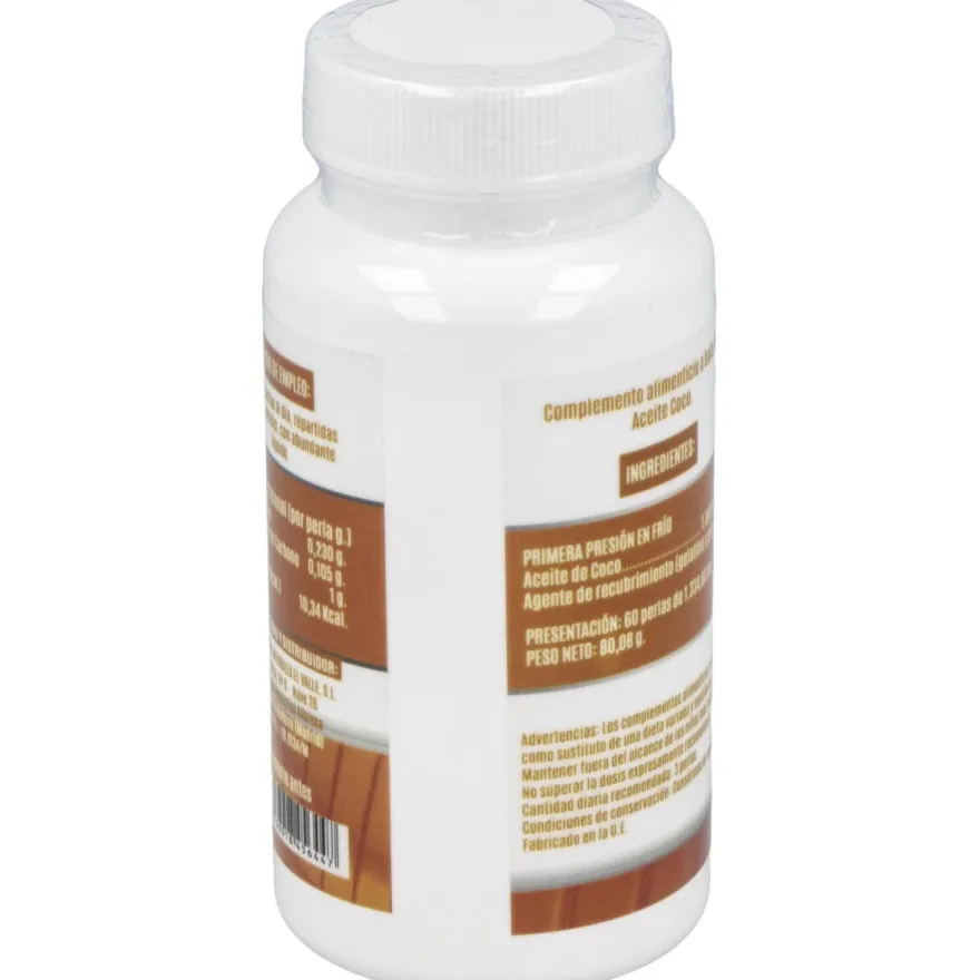 Aceite de Coco 60 Perlas - El Valle