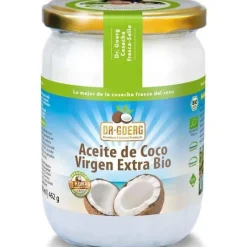 Aceite de Coco 1ª Presion Frio 400ml. Bio - Dr. Goerg