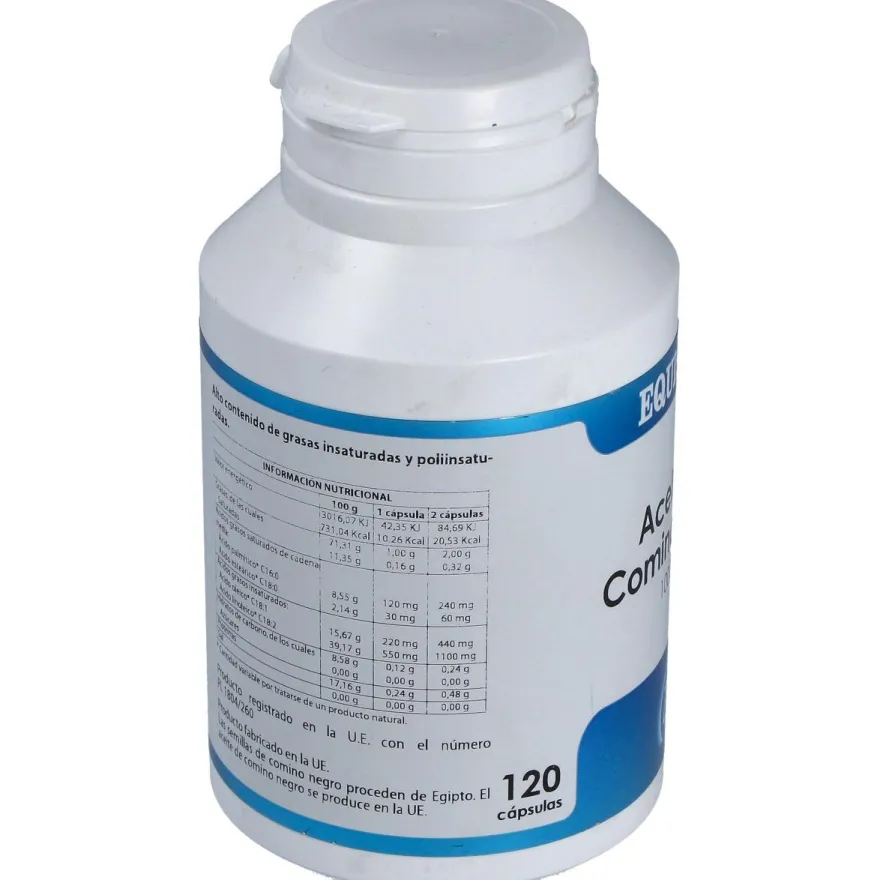 Aceite de Comino Negro 1.000mg 120cáps - Equisalud