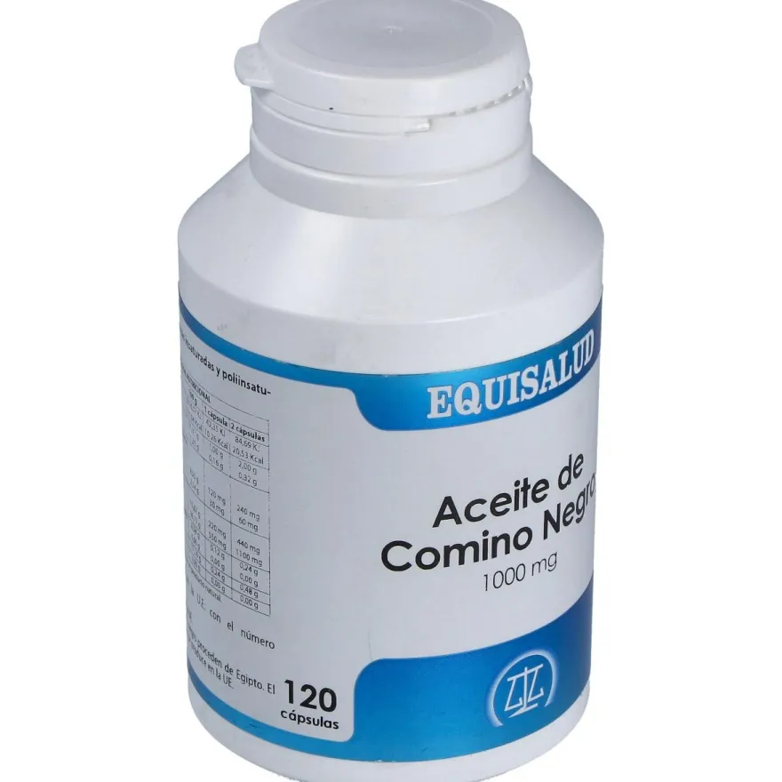 Aceite de Comino Negro 1.000mg 120cáps - Equisalud