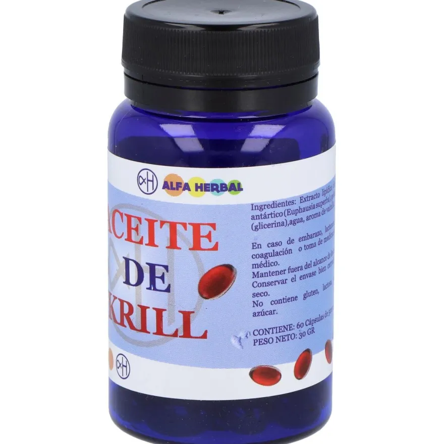 Aceite de Krill 60caps - Alfa Herbal
