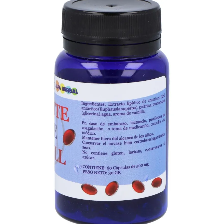Aceite de Krill 60caps - Alfa Herbal