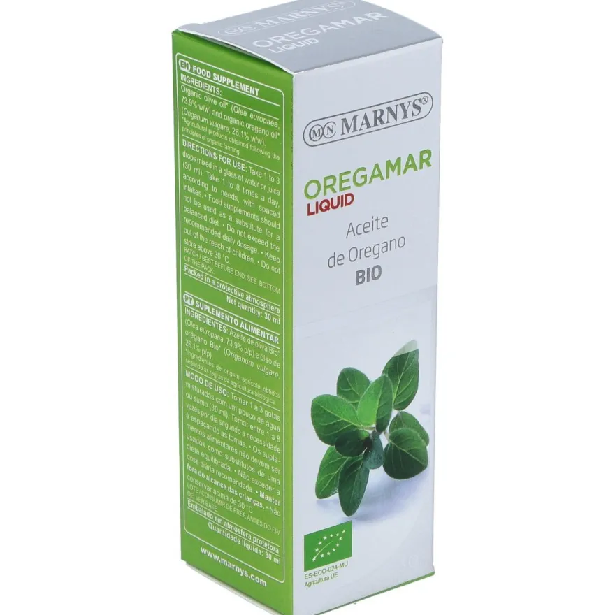 Aceite de Orégano Ecológico 30ml - Marnys