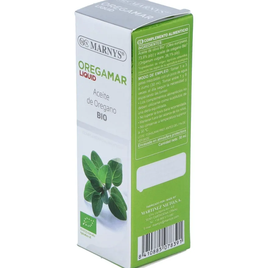 Aceite de Orégano Ecológico 30ml - Marnys