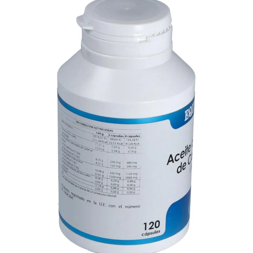 Aceite de Semilla de Calabaza 1000mg 120caps - Equisalud