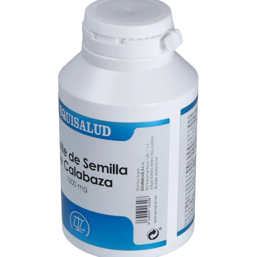 Aceite de Semilla de Calabaza 1000mg 120caps - Equisalud