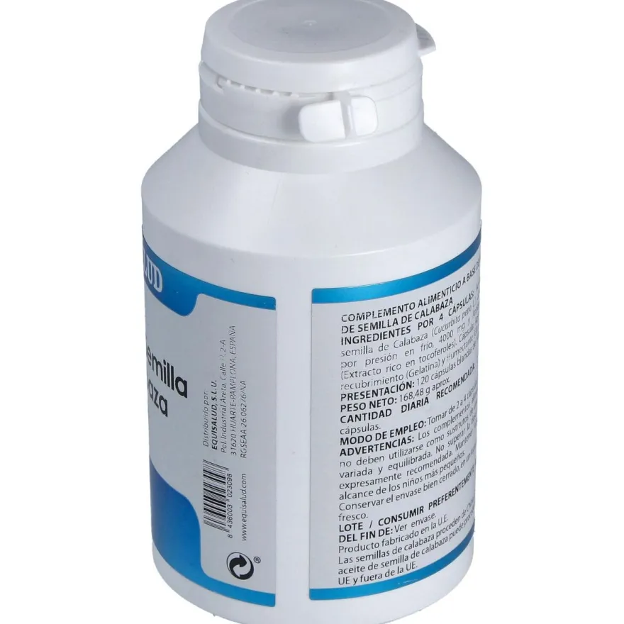 Aceite de Semilla de Calabaza 1000mg 120caps - Equisalud