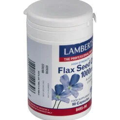 Aceite de Semillas de Lino 1000 mg. 90 Cap - Lamberts