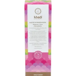 Aceite Elixir Ayurveda Rosa Regenerante 100ml - Khadi
