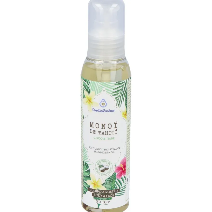 Aceite Monoi Tahiti Seco 125ml - Esential Aroms