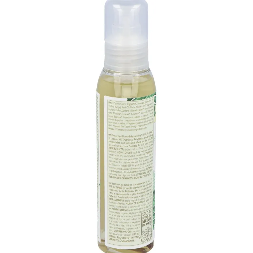 Aceite Monoi Tahiti Seco 125ml - Esential Aroms