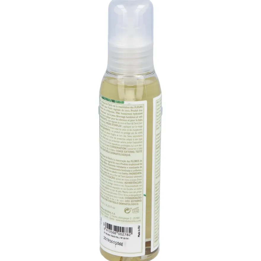 Aceite Monoi Tahiti Seco 125ml - Esential Aroms