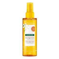 Aceite Solar Seco SPF30, 200 ml. - Klorane