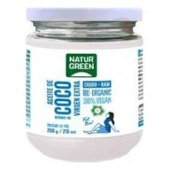 Aceite Virgen de Coco 1ª Presion Frio 200gr. Bio - Naturgreen