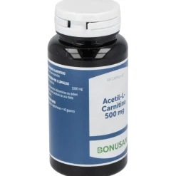Acetyl L-Carnitina 500Mg. 60Vcap.