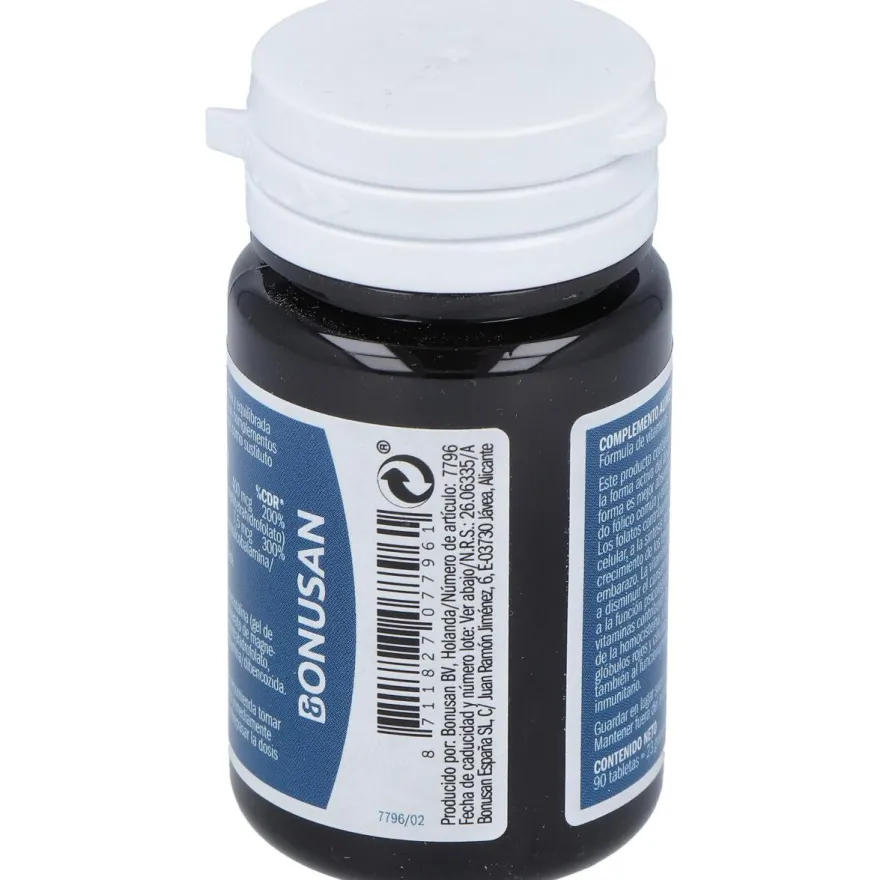 Acido Folico Activo 400Mcg. Plus 90Comp.