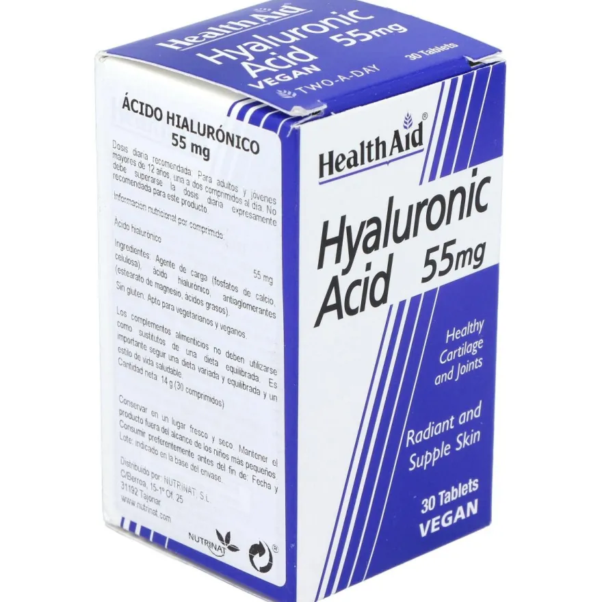 Acido Hialuronico 55Mg. 30Comp. Health Aid