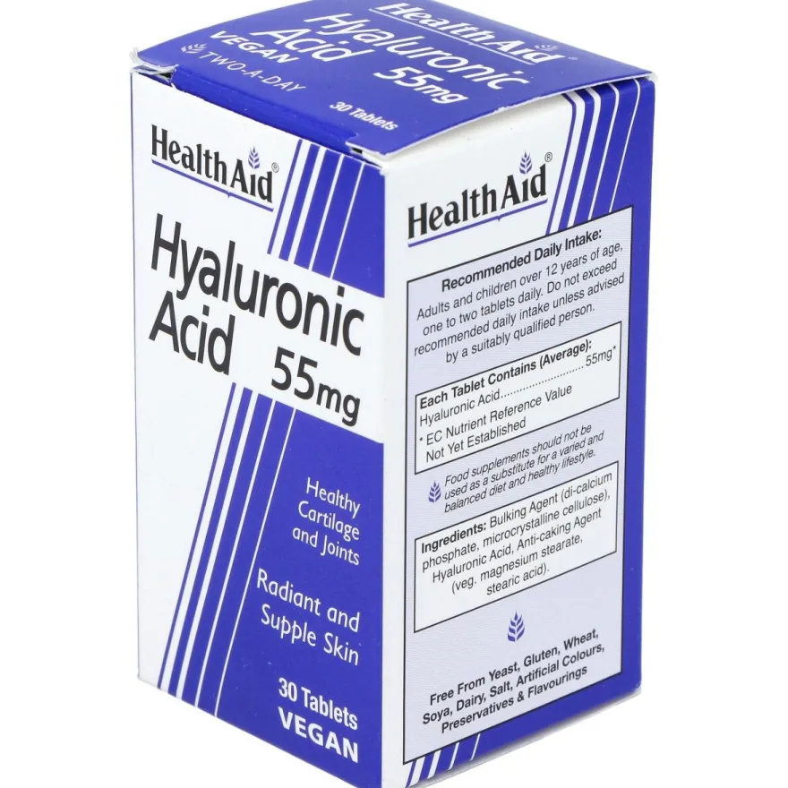 Acido Hialuronico 55Mg. 30Comp. Health Aid