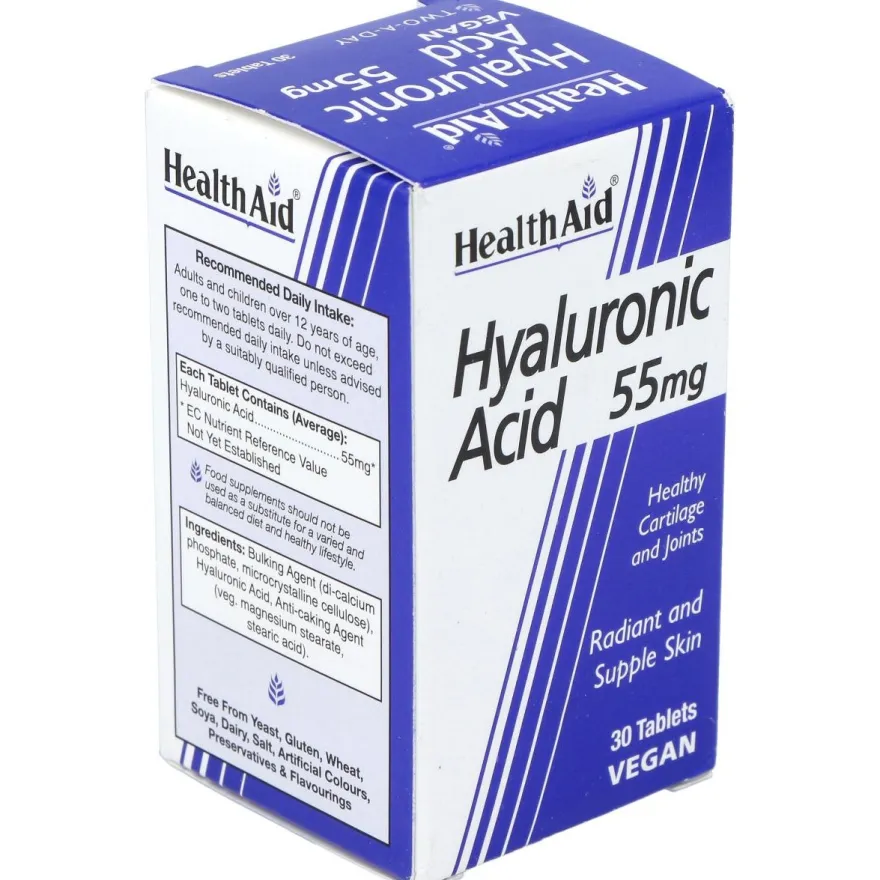Acido Hialuronico 55Mg. 30Comp. Health Aid