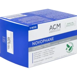 Acm Novophane Complemento Anticaída 180 Cápsulas
