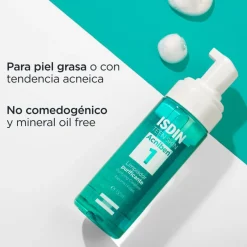 Acniben Espuma Limpiadora Purificante, 150 ml. - Isdin