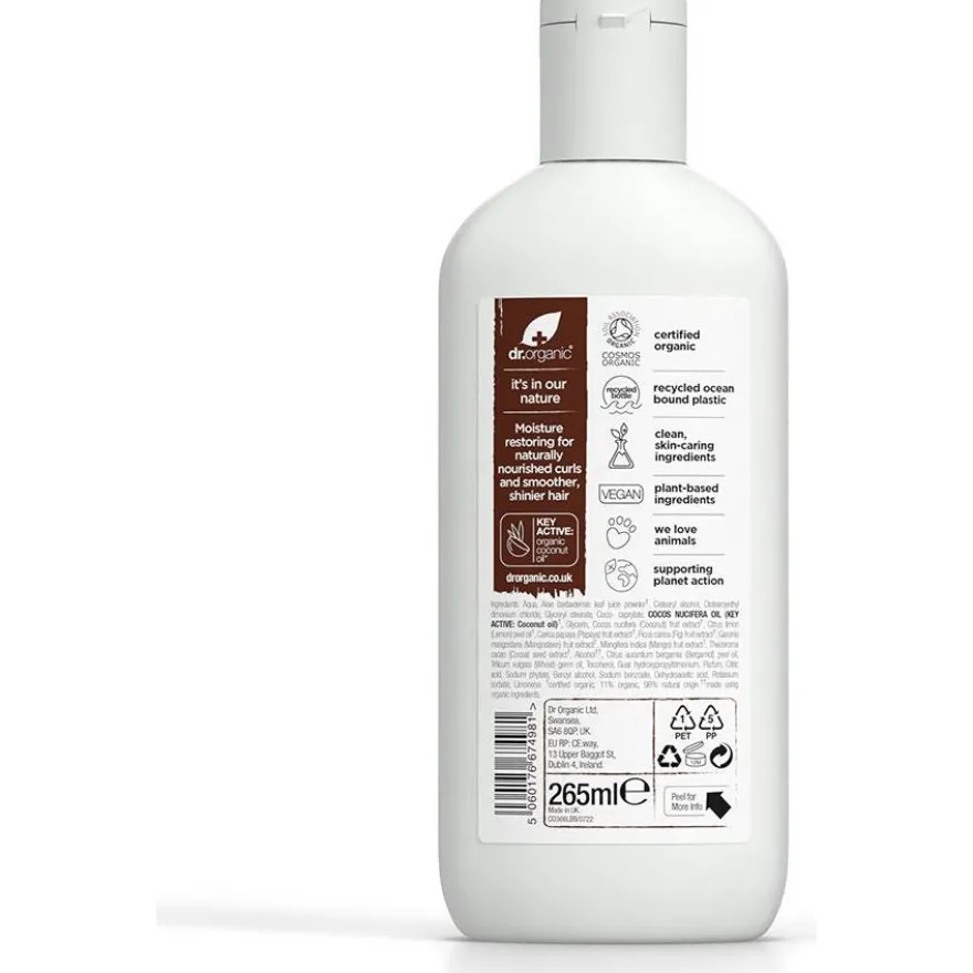 Acondicionador Aceite Coco Organico 265Ml.