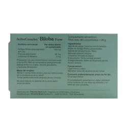 Activecomplex Biloba Forte (60 Comprimidos) - Pharma Nord
