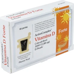 Activecomplex Vitamina D 3200ui 80 Perlas - Pharma Nord