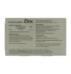 Activecomplex Zinc (60 Comprimidos) - Pharma Nord