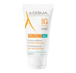 Aderma Protect AC Fluido Solar Facial Matificante SPF50+, 40 ml. - A-Derma