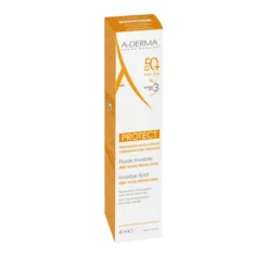 Aderma Protect Fluido Solar Facial Invisible SPF50+, 40 ml. - A-Derma