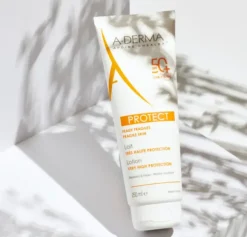 Aderma Protect Loción Solar SPF50+, 250 ml. - A-Derma