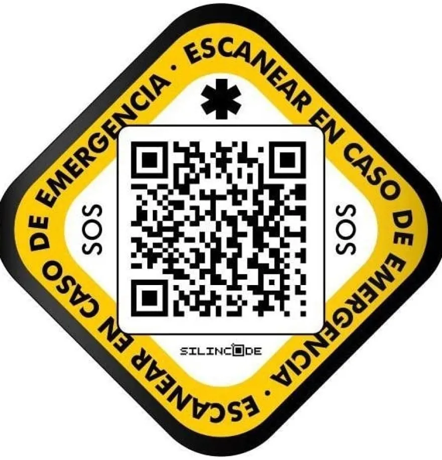 Adhesivo Casco Identificacion Silincode Qr - Silincode S.l